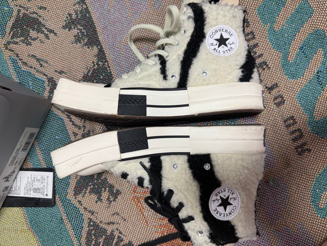 컨버스 x 다크쉐도우 터보다크 척 70 하이 릴리 화이트 상품이미지2