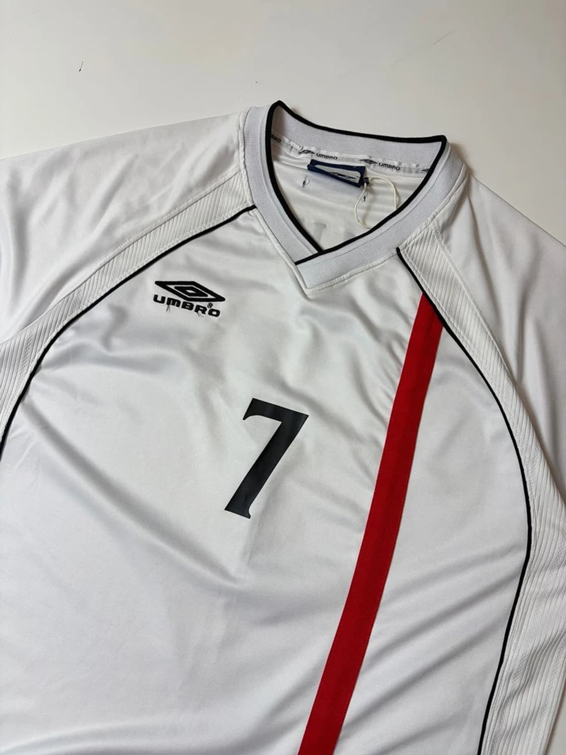 엄브로 잉글랜드 국대 데이비드 베컴 반팔 유니폼 PN9566 상품이미지4