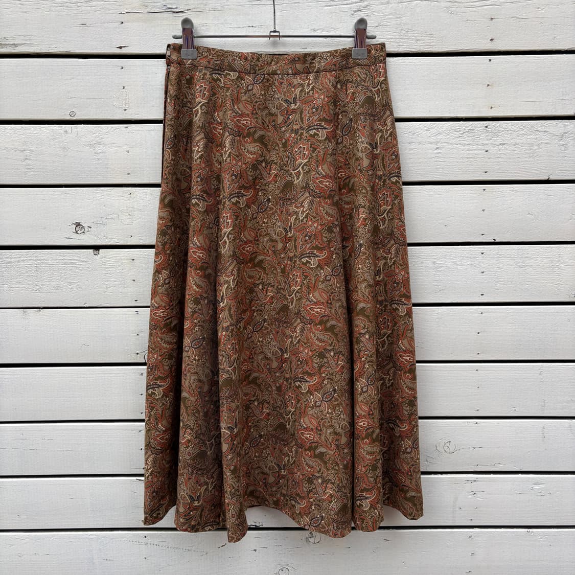Burberry 90s 버버리 페이즐리 패턴 스커트 상품이미지2