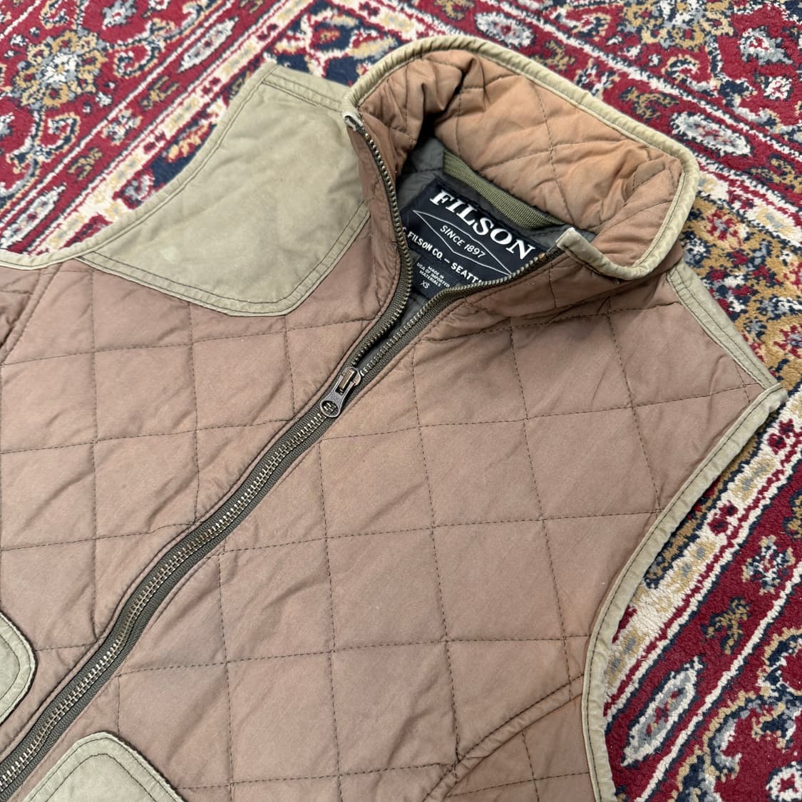필슨 퀼팅 헌팅 베스트 [ 44-55 ] 상품이미지2