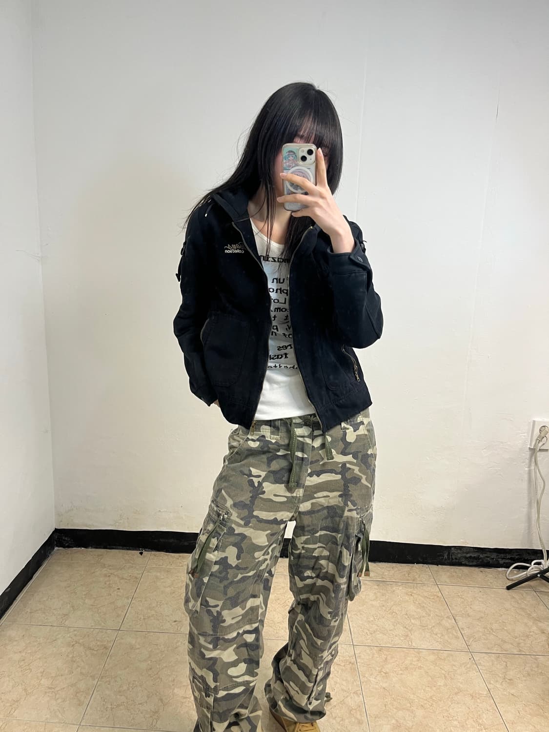 fubu 블랙 후드집업  상품이미지2