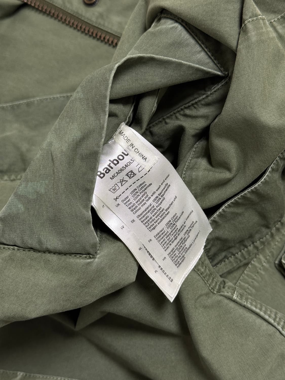 바버 엔지니어드가먼츠 코웬 자켓 L 상품이미지7