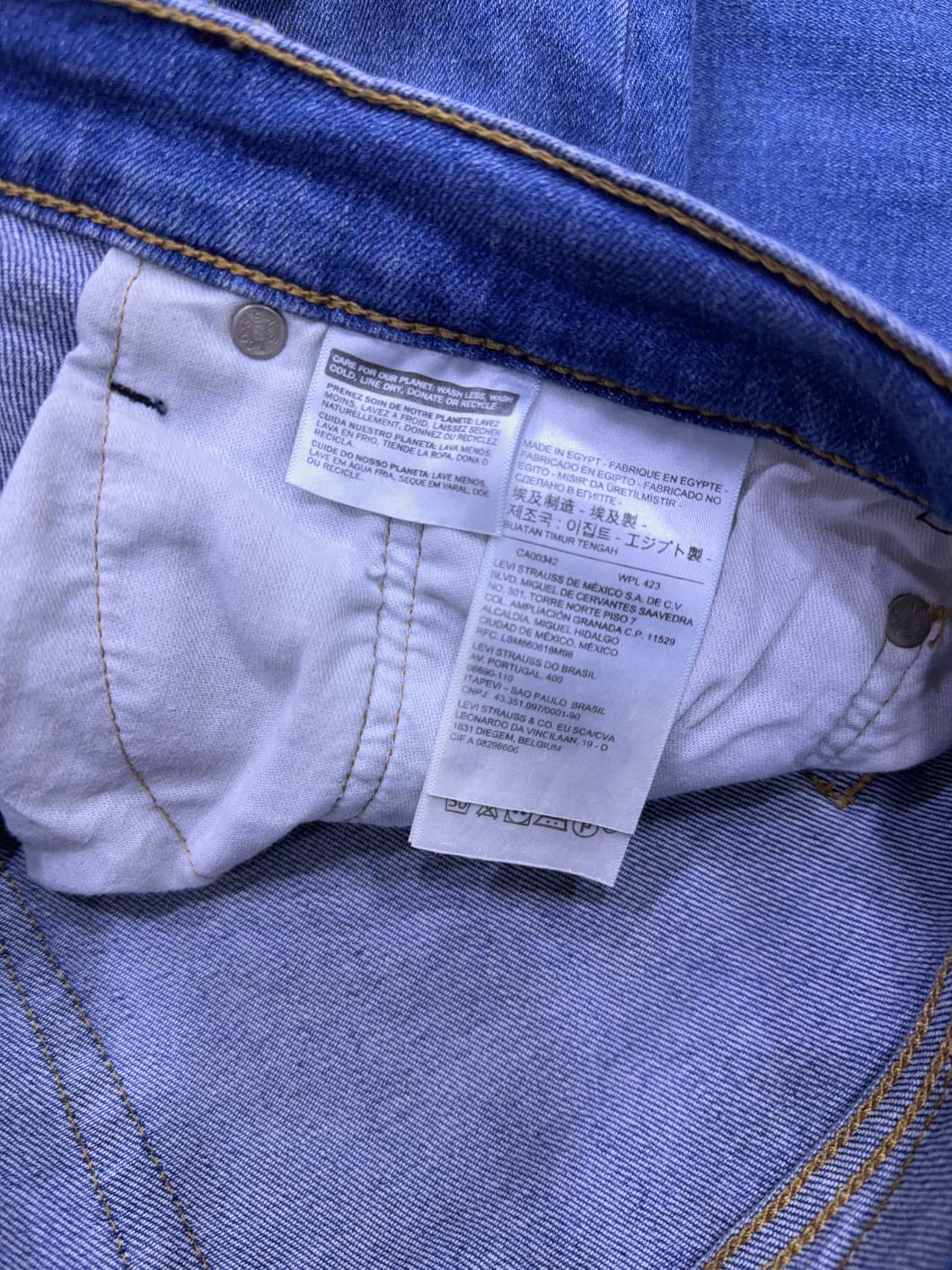 리바이스 541 에슬레틱 테이퍼드핏 데님팬츠 36 상품이미지9