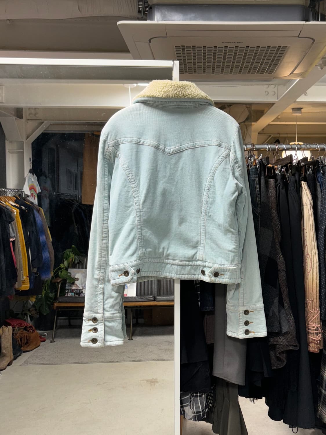 캘빈클라인 민트 셰르파 자켓  상품이미지2