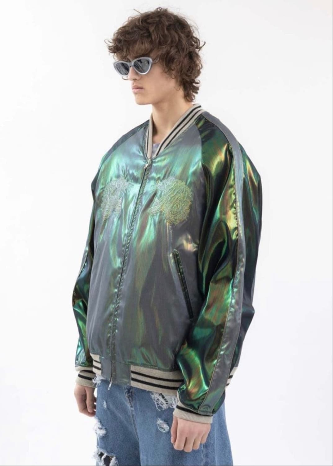 doublet 23ss 홀로그램 스카잔 수베니어 자켓 M / 한정판 상품이미지4