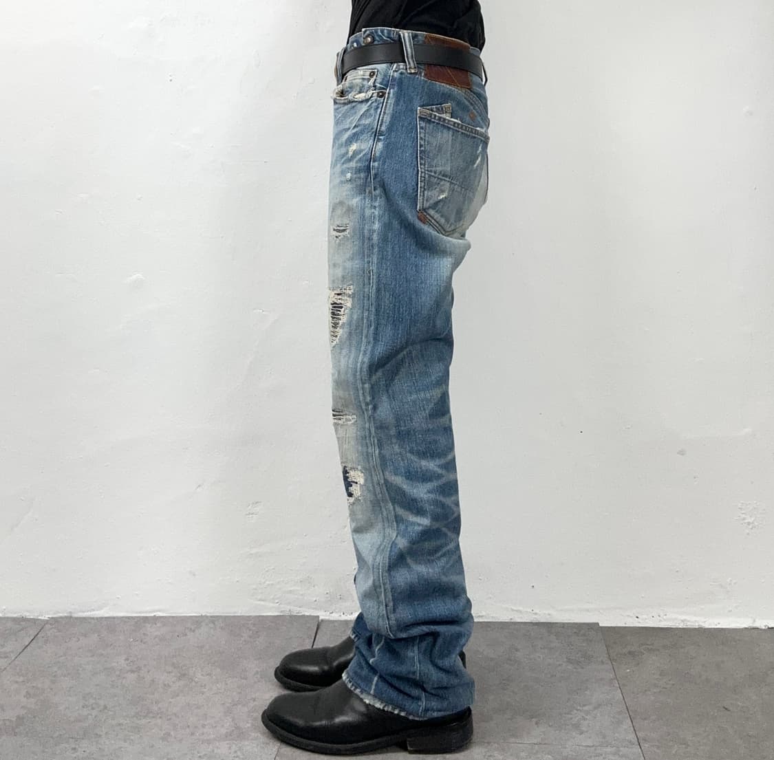 PRPS Heirloom Distressed Repair Denim Pa 상품이미지2