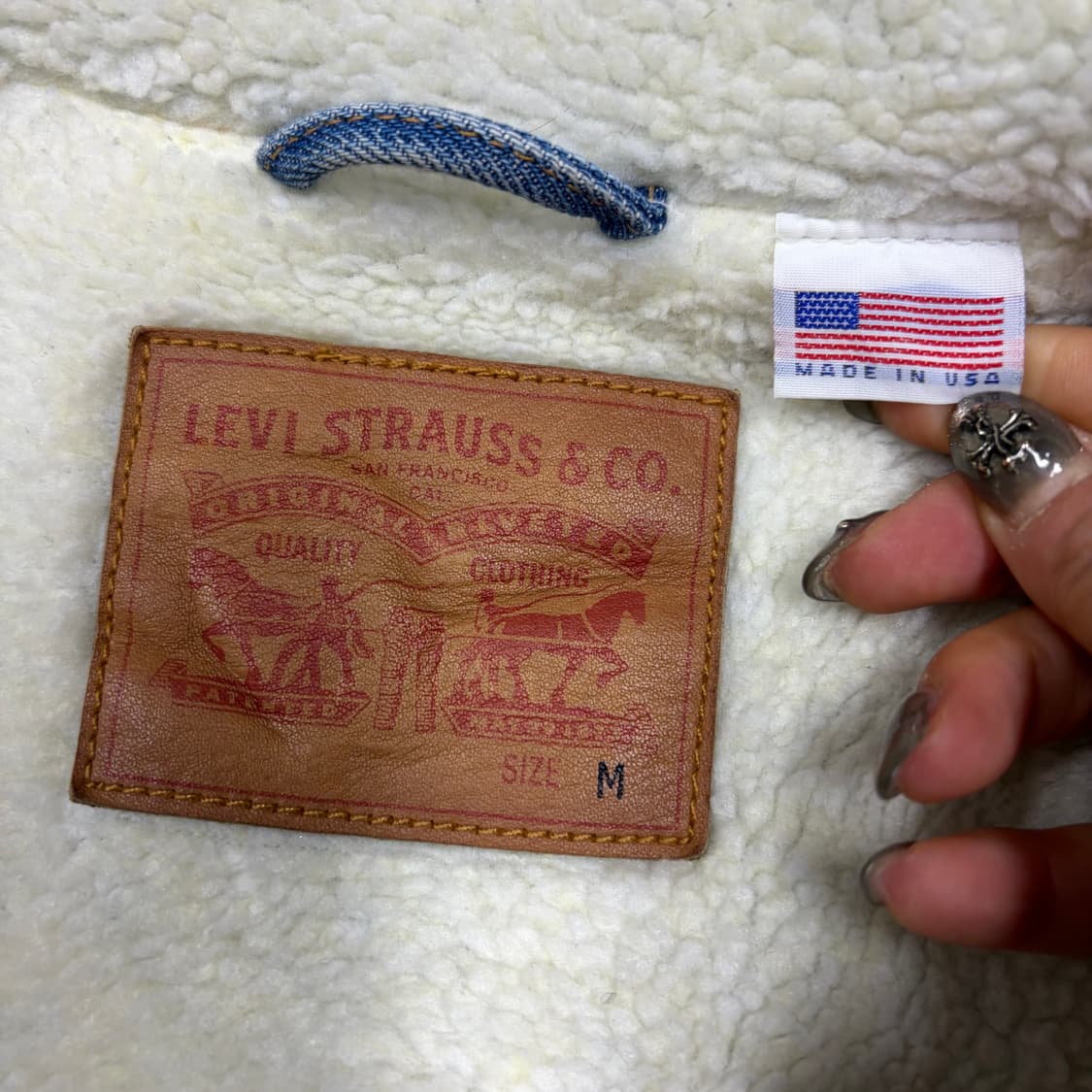 리바이스 쉐르파 데님 자켓[2493] 상품이미지7