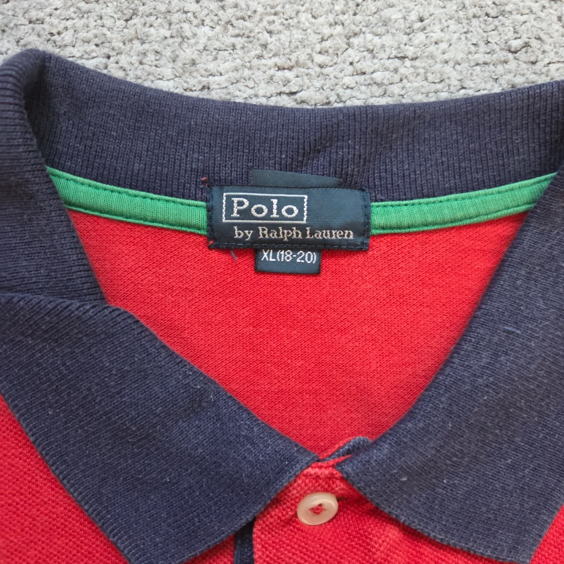 Polo 빅포니 반팔 카라넥 티셔츠 M(95) 상품이미지4