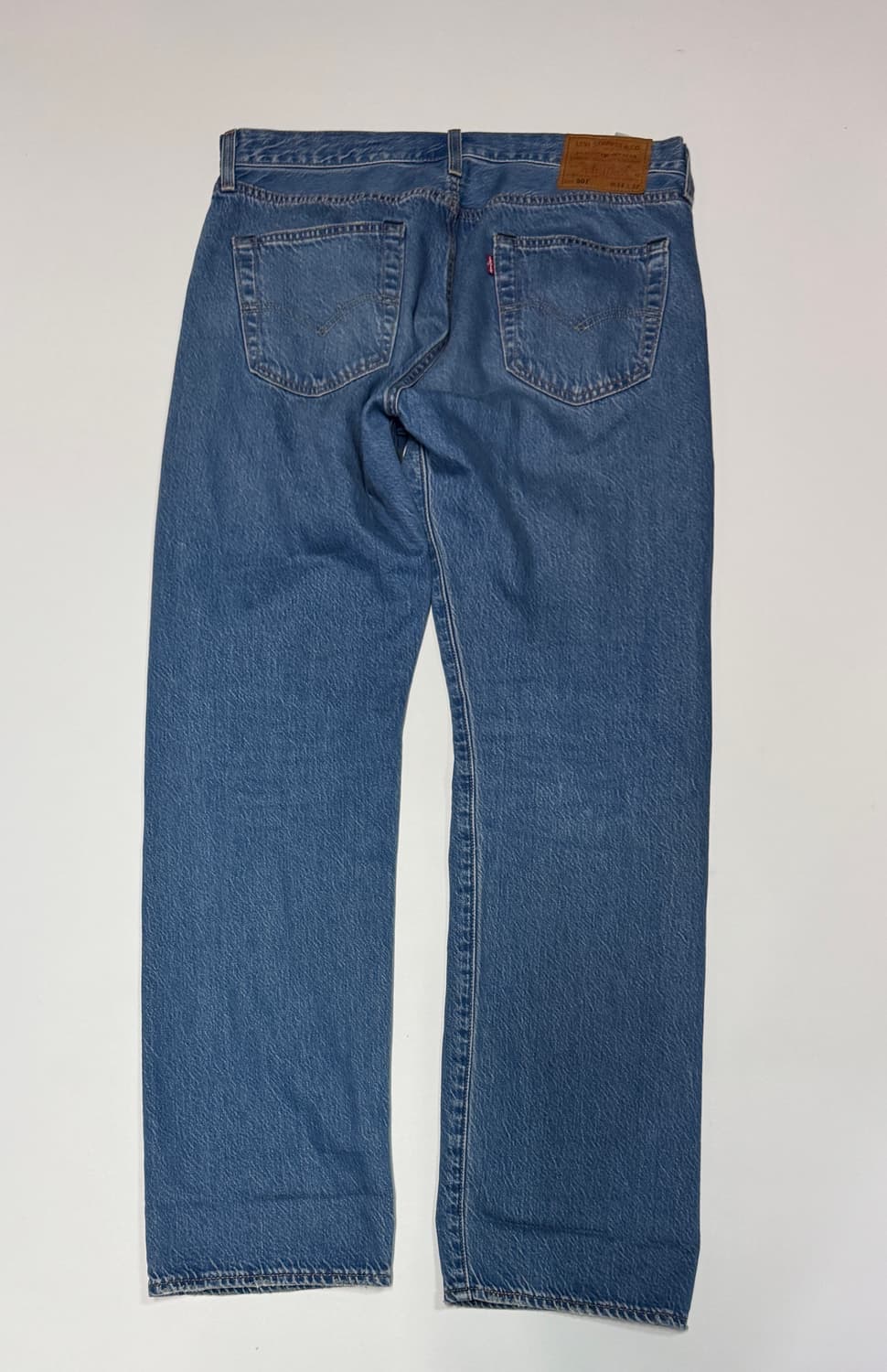 프리미엄 리바이스 501 워싱 버튼 데님팬츠 상품이미지2