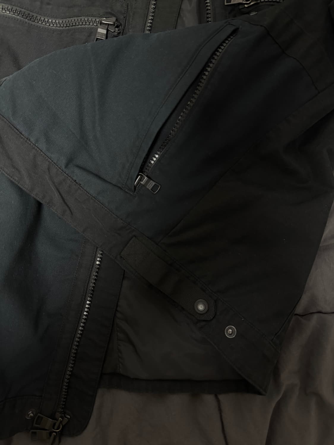 알마니 익스체인지 코튼-나일론 필드 자켓 상품이미지3