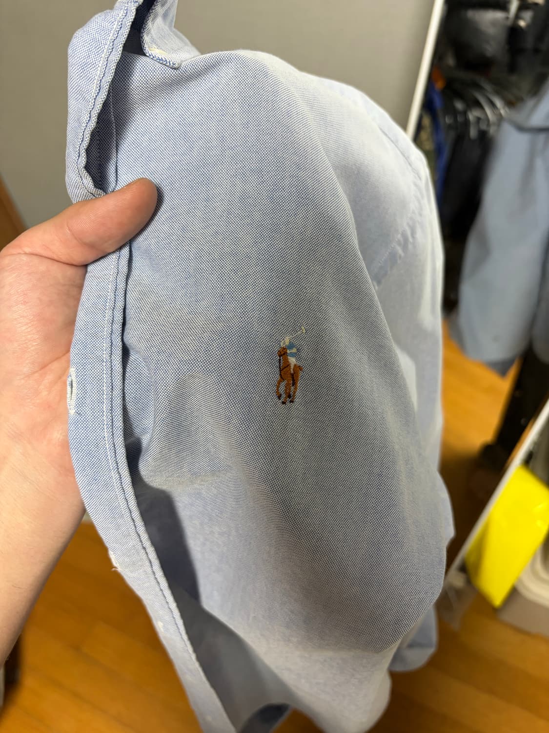 폴로 스카이블루 셔츠  상품이미지5