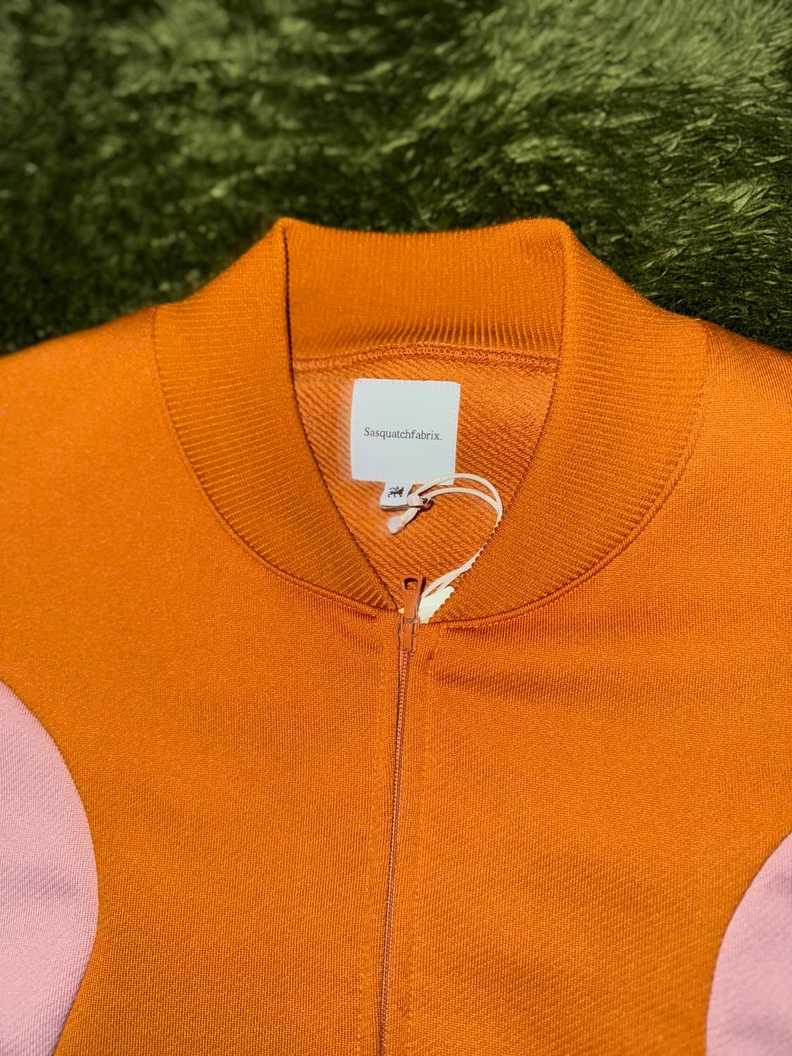 [XL] 사스콰치패브릭스 레트로 퓨처 믹스 트랙 자켓 브라운 핑크 상품이미지3