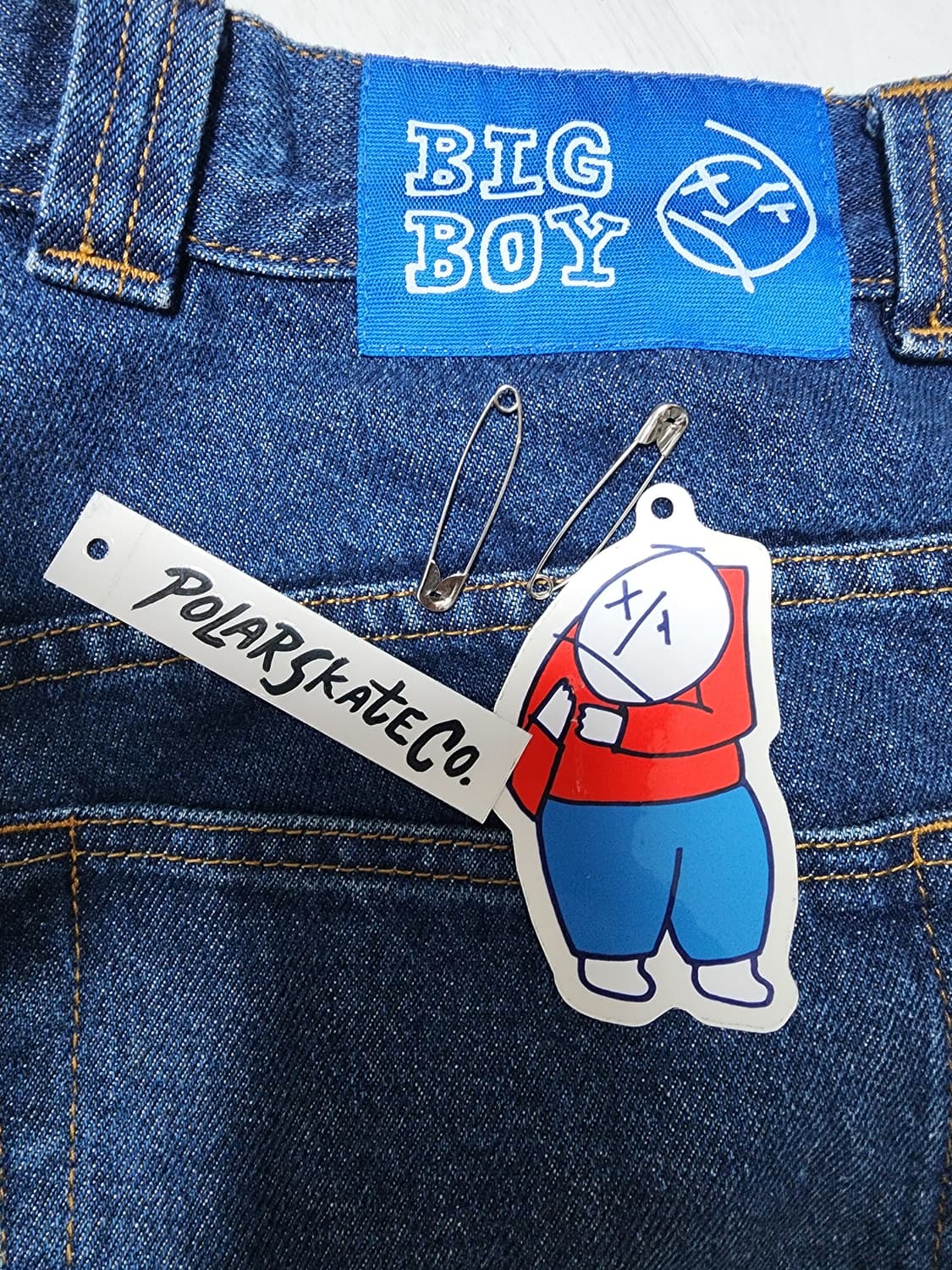 [M] 폴라스케이트 빅보이 팬츠 다크블루 상품이미지8