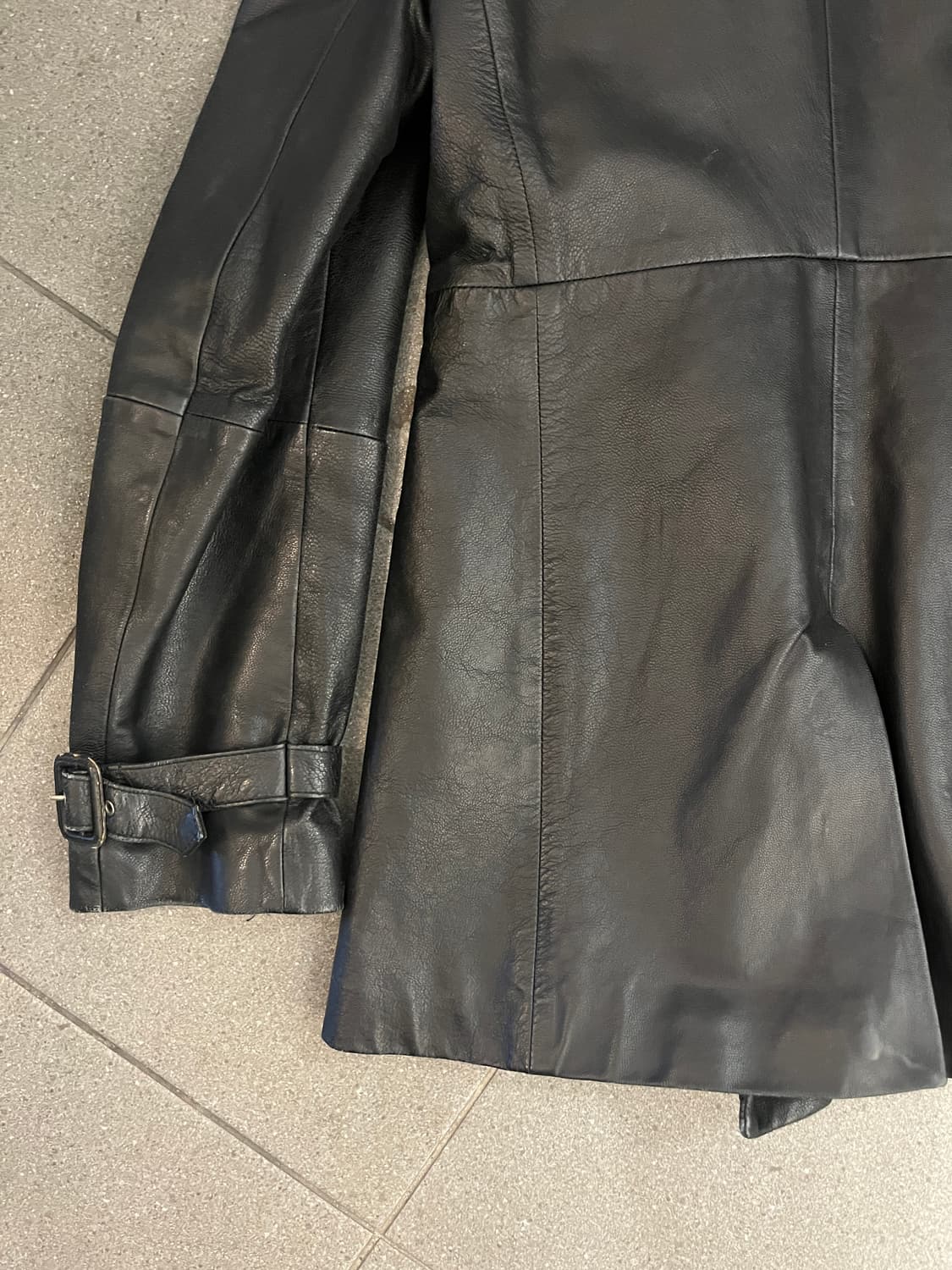 90s 엠포리오 아르마니 고트스킨 레더자켓 상품이미지7