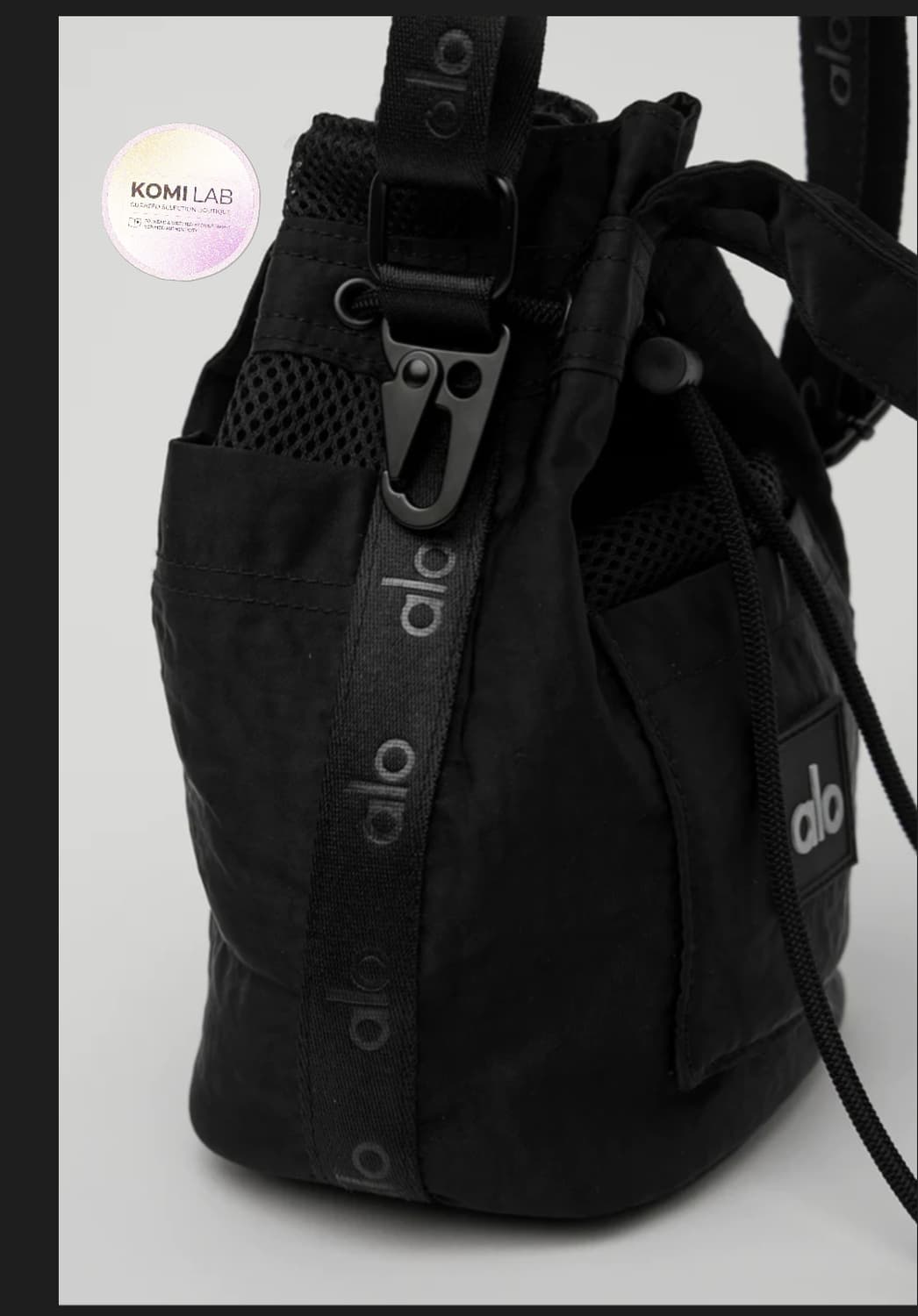 새상품] 알로요가(Alo Yoga) 익스플로러 버킷백 - 블랙 상품이미지2