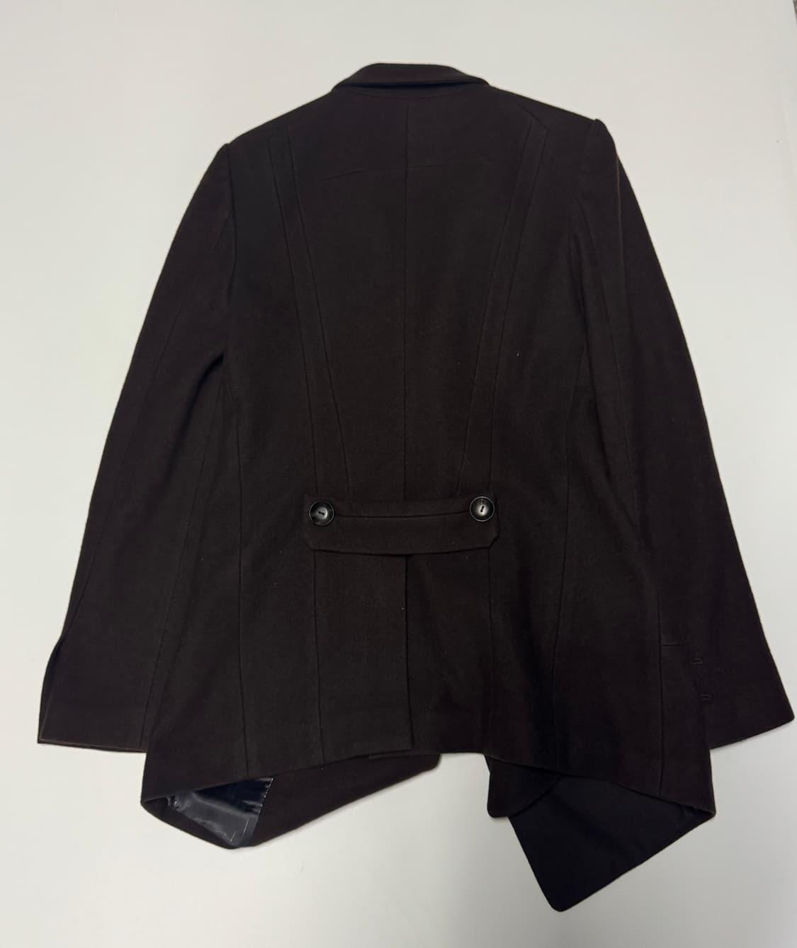 여성 한섬 시스템 코코아 울 자켓 코트 55 상품이미지2