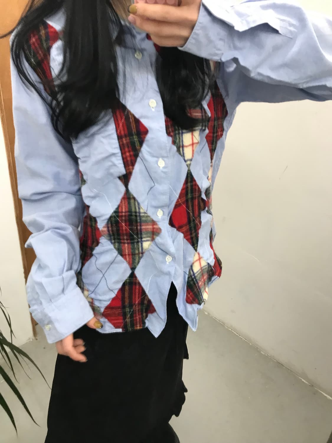 COMME des GARCONS HOMME Patchwork Shirt 상품이미지3