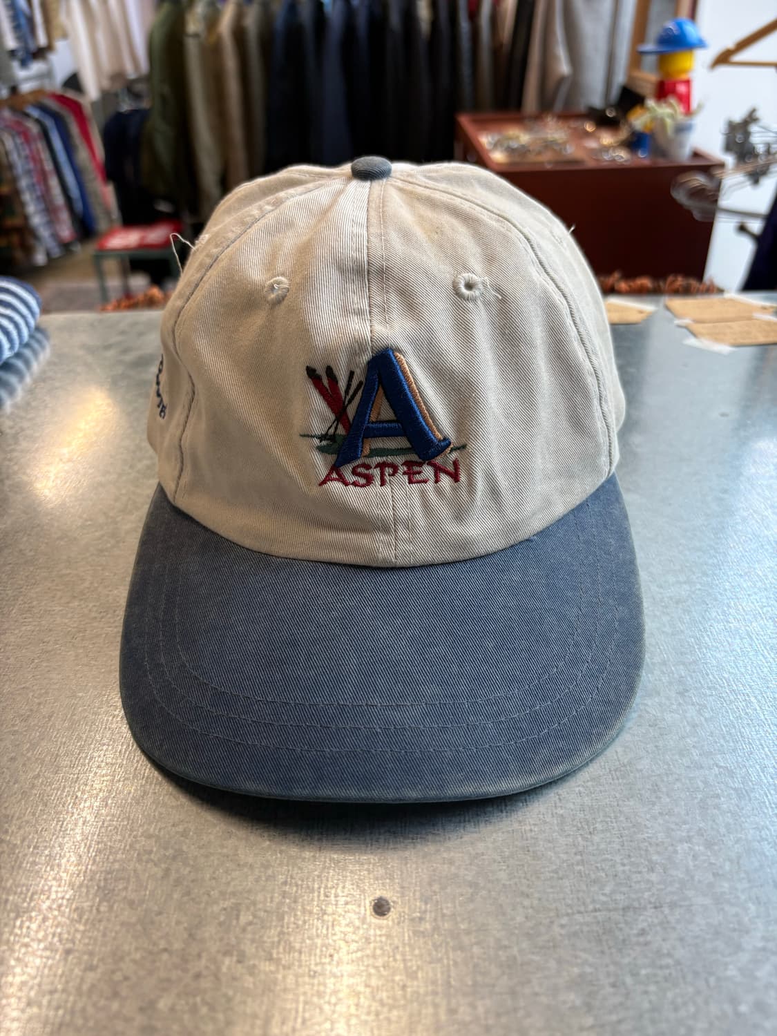 90s ASPEN 아스펜 워싱 빈티지 볼캡 상품이미지1