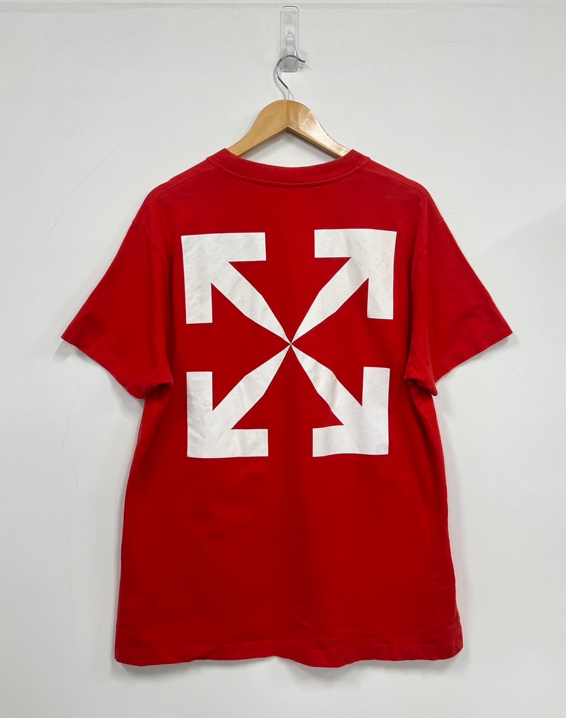 오프화이트 모나리자 애로우 오버 프린팅 반팔 티셔츠 상품이미지9