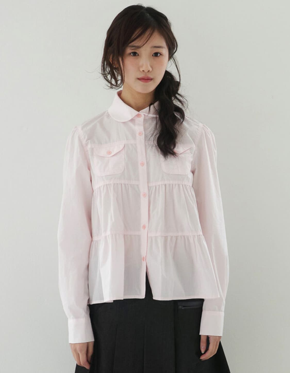 인앤양인하모니 블라우스 로지 핑크 상품이미지1