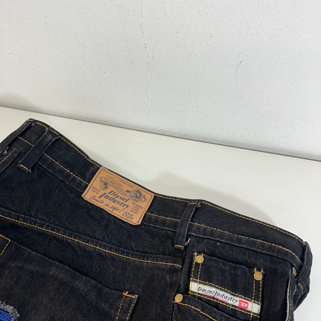 34 디젤 스트레이트핏 블랙진 상품이미지2