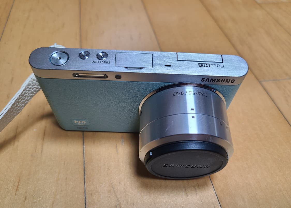 삼성 NX mini 미니 민트색 카메라 9 27 렌즈 상품이미지2