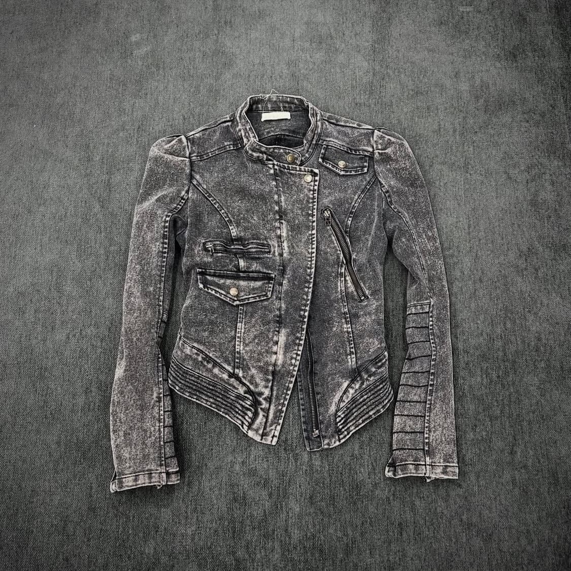 Stone washing denim jacket 상품이미지3