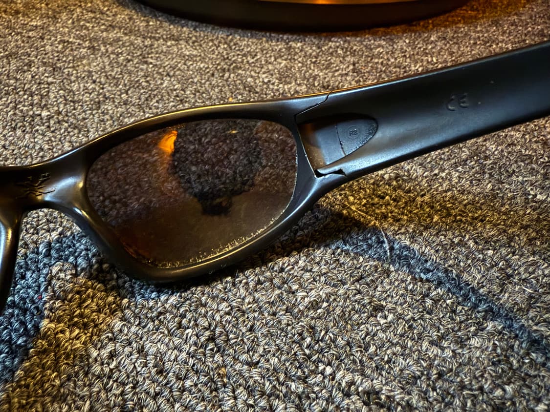 오클리 텐 엑스 Oakley X Ten Black/Grey Iridium 상품이미지5