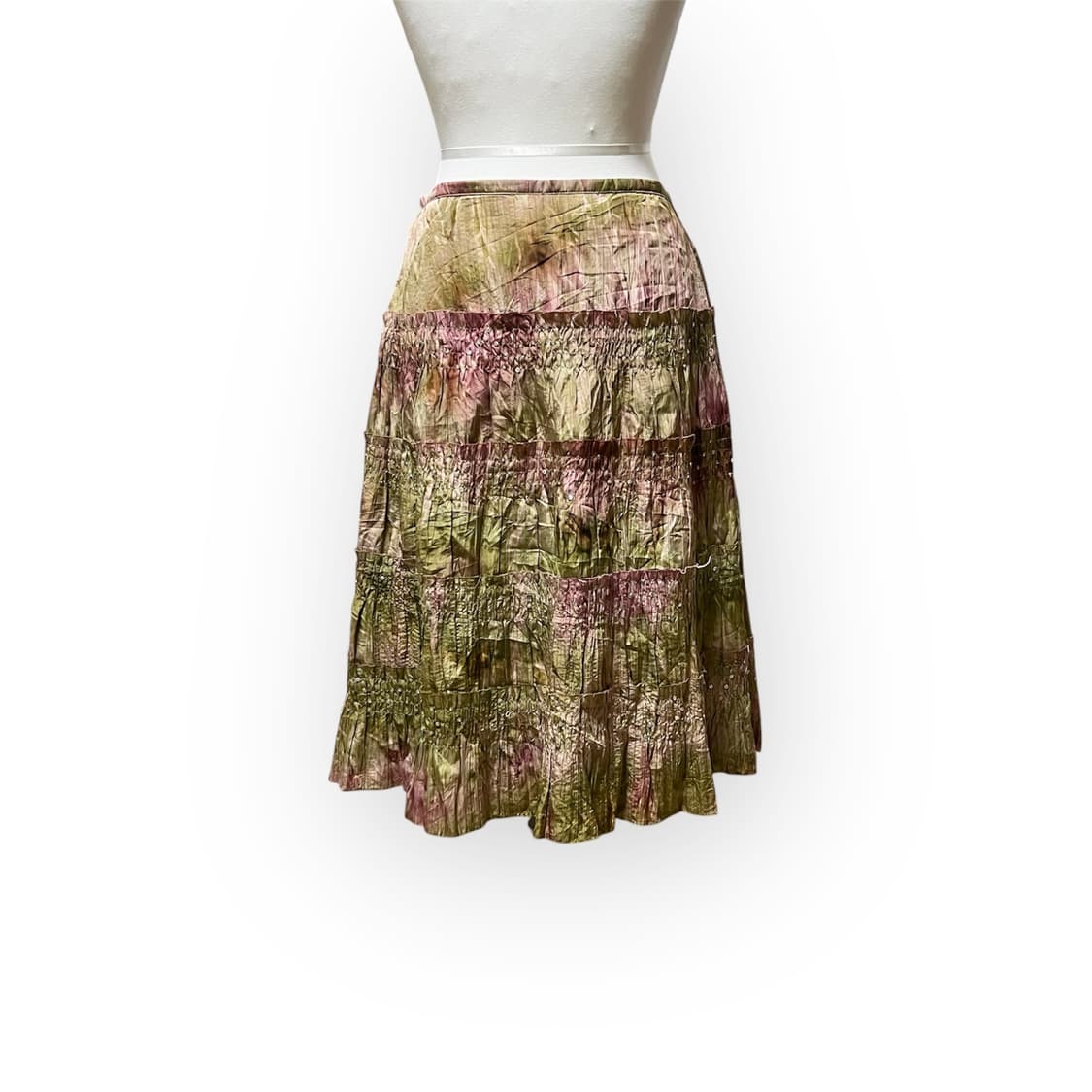 에스닉 그라데이션 미디 스커트 상품이미지4