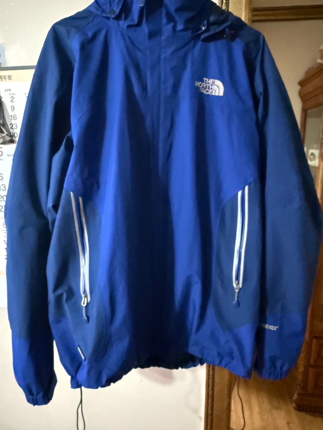 노스페이스 고어텍스 바람막이 블루 XL 상품이미지1