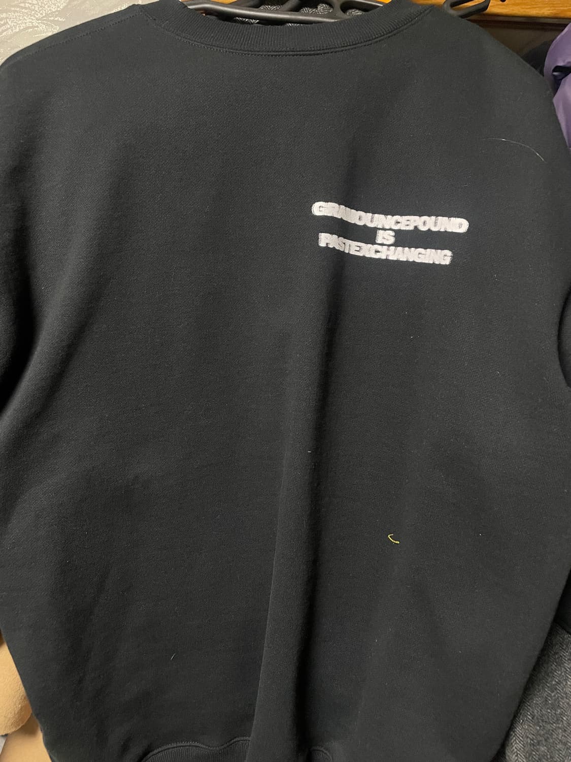 그램아운스파운드 맨투맨 상품이미지2