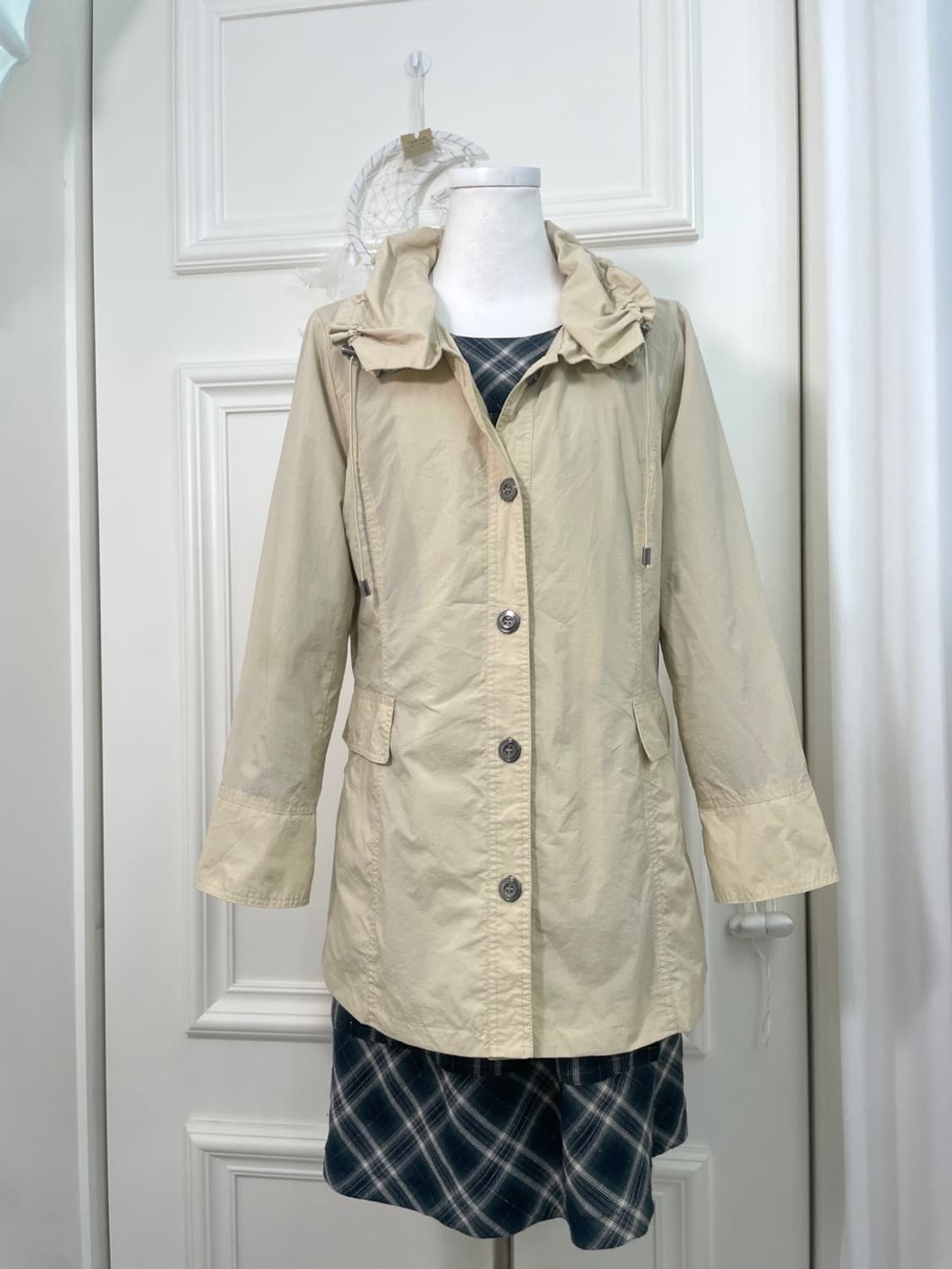 butter beige string pocket point spring 상품이미지5