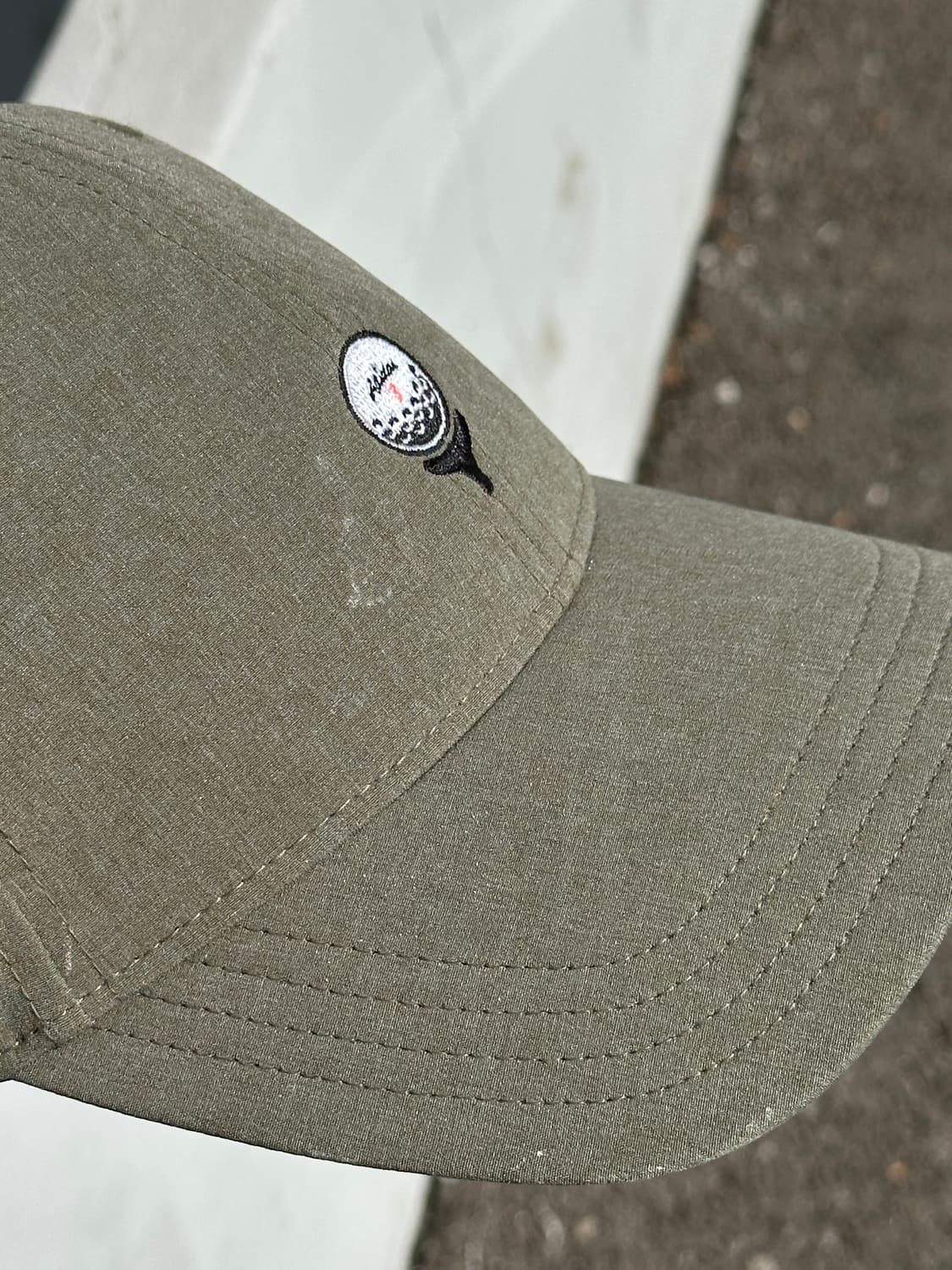 [F] 아디다스 골프 카키 볼캡 모자 상품이미지5