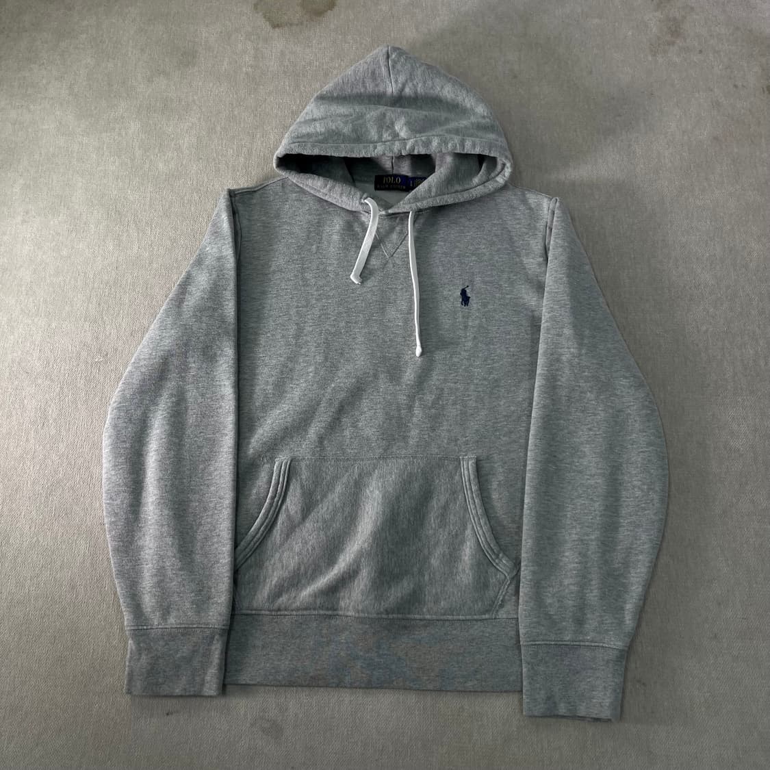 100 폴로랄프로렌 스몰포니 그레이 후드티 상품이미지1