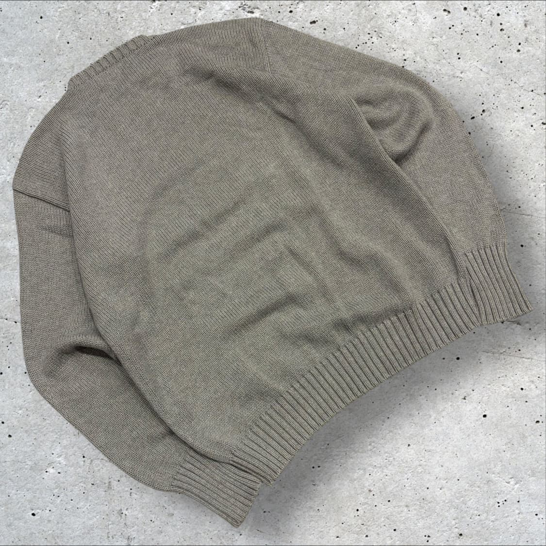 [95] 폴로 랄프로렌 코튼 니트 스웨터 그레이 C2 상품이미지2