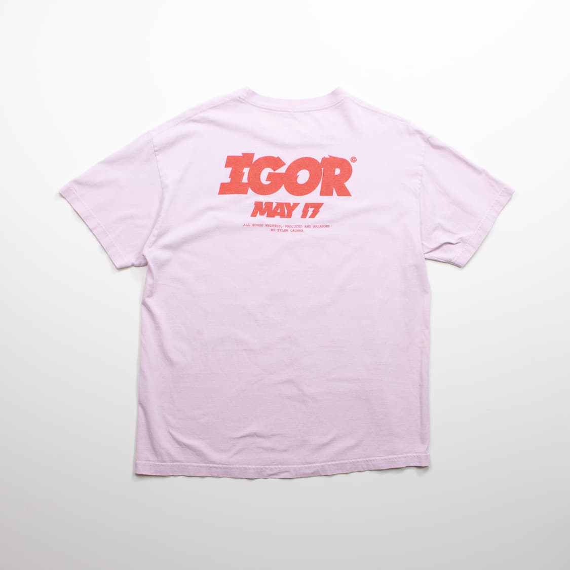 2019 IGOR 발매 기념 머천 티셔츠 상품이미지5