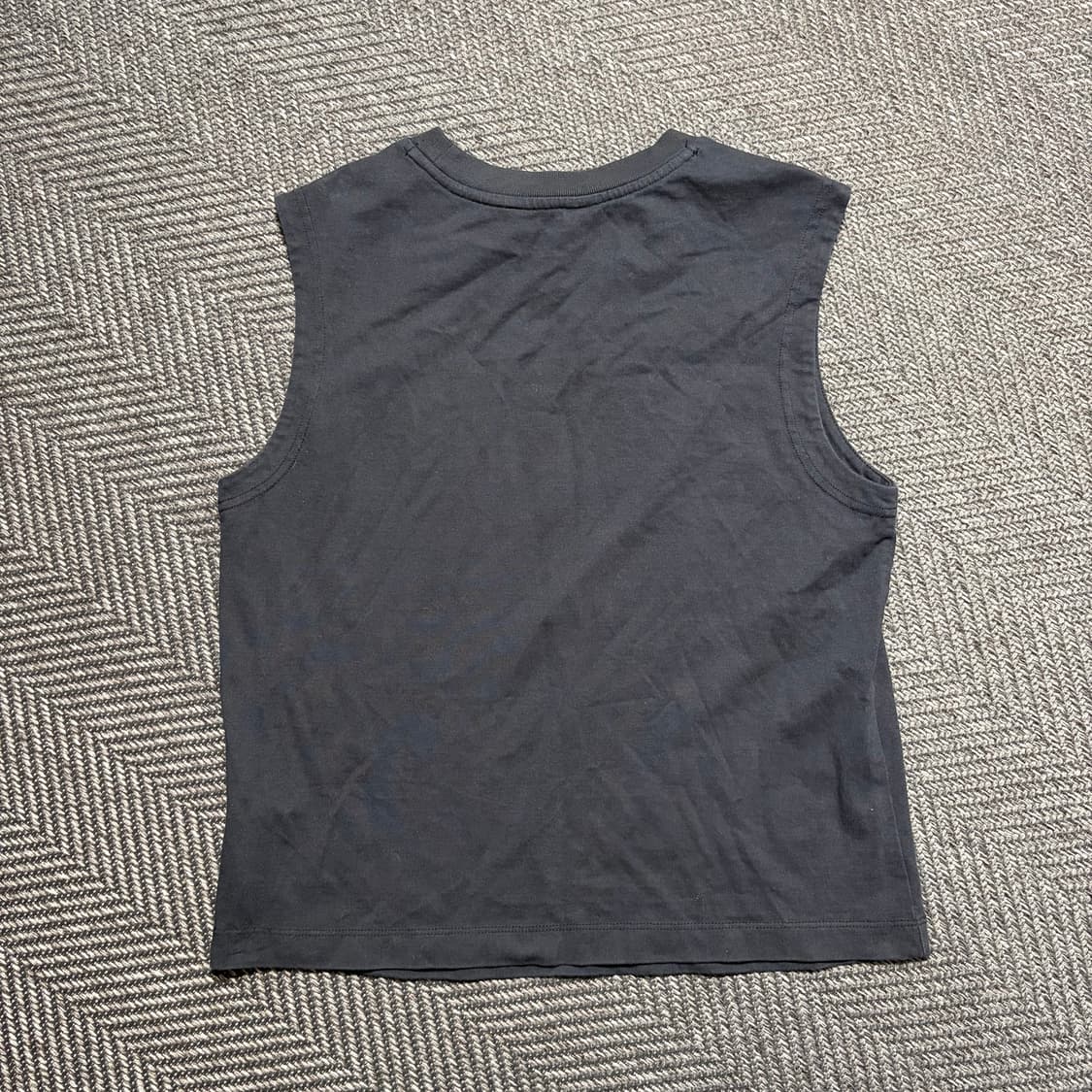 클럽모나코 블랙 민소매 티셔츠(S) 상품이미지2