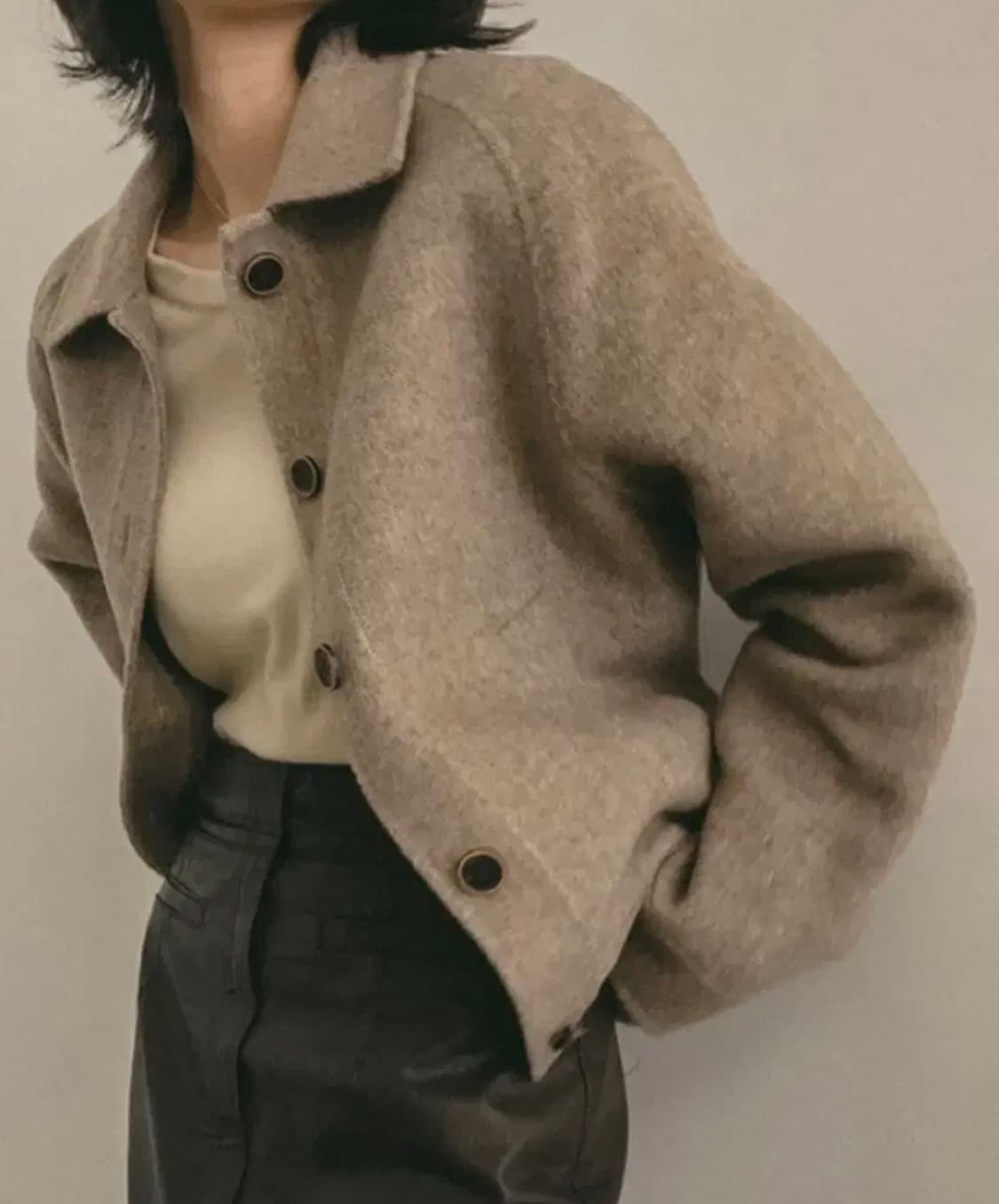 [시엔느] 헤링본 핸드메이드 자켓 상품이미지1