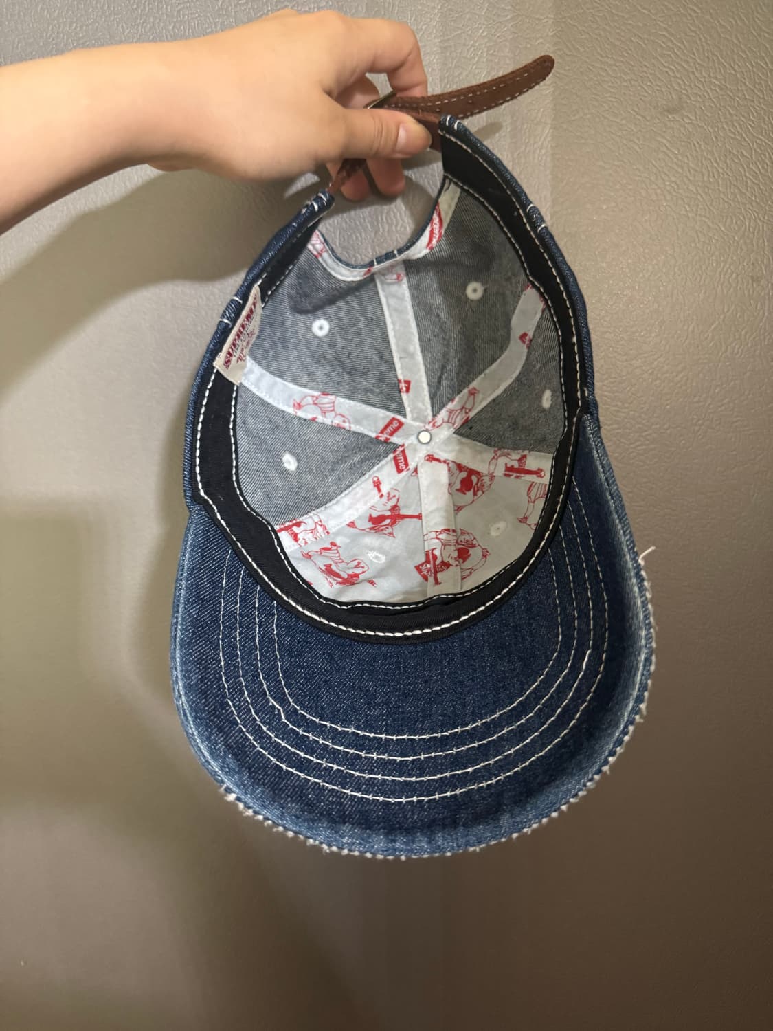 Supreme X 트루릴리젼 데님 볼캡 상품이미지5