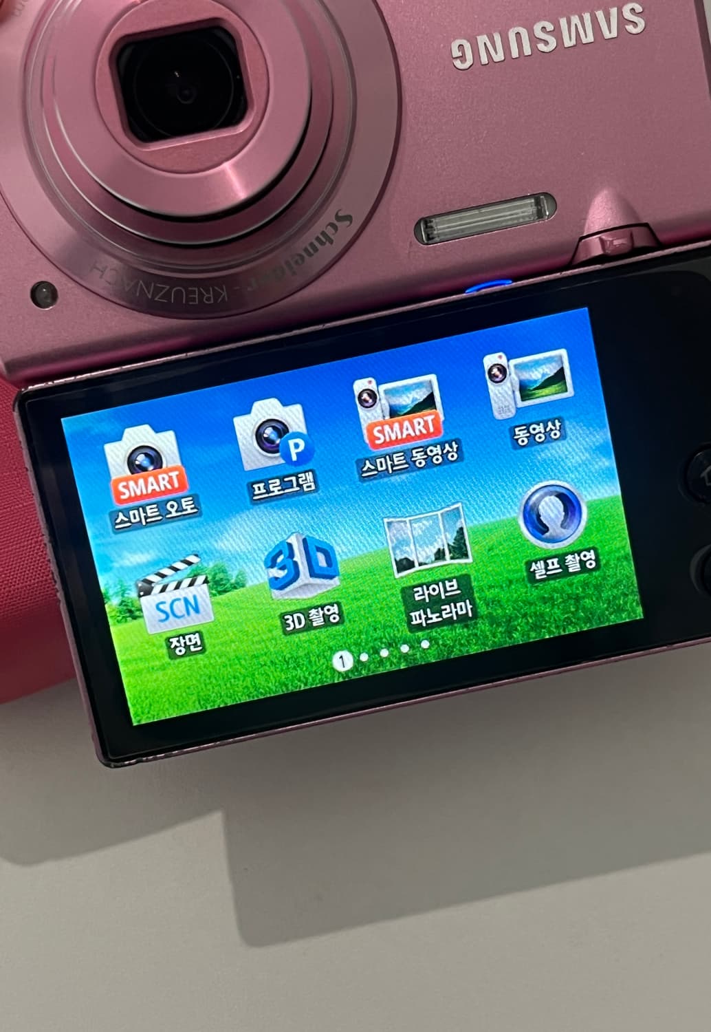 삼성 미러팝 디카 MV800 핑크 상품이미지5