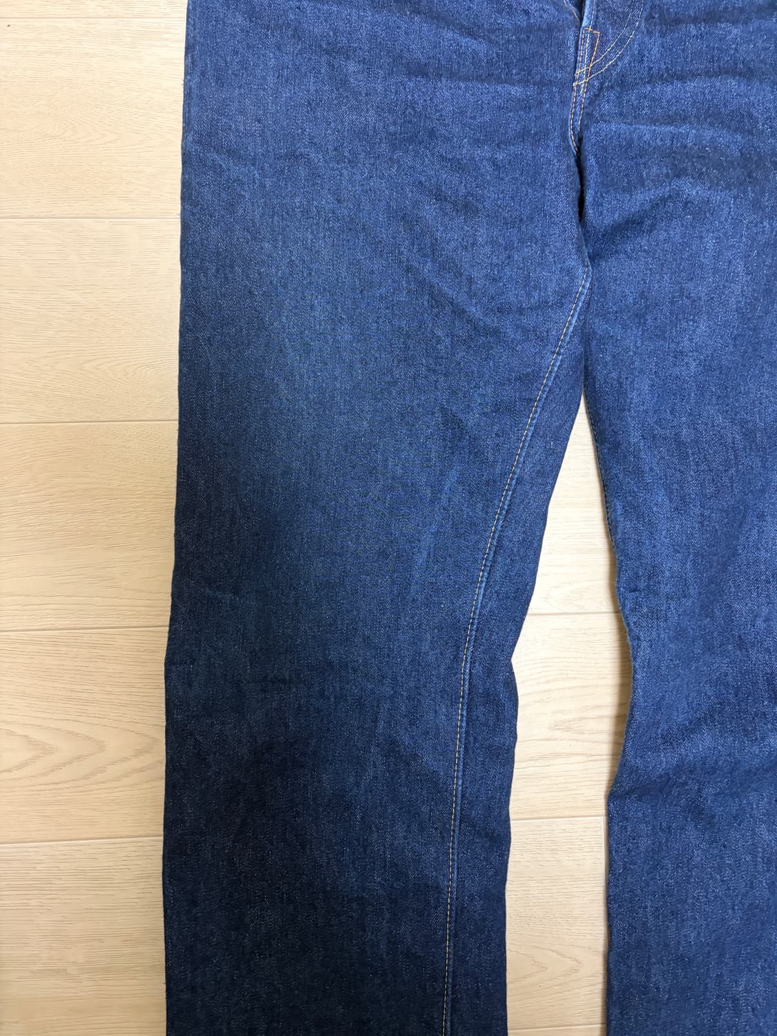 오어슬로우 105 원워시 셀비지 데님 청바지 3(L) 상품이미지3