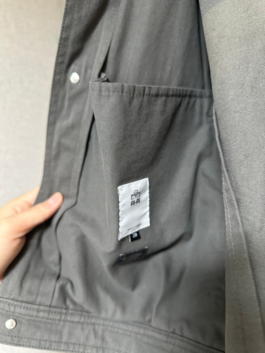 [3] 폴리테루 유즈드 트러커 2.0 그린 차콜 상품이미지3