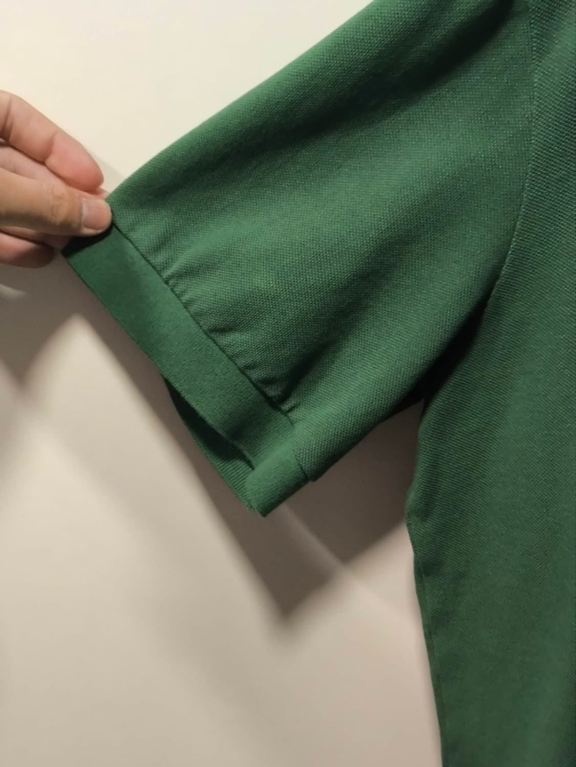 XL 라코스테 빅크록 반팔 카라티셔츠 그린 상품이미지4