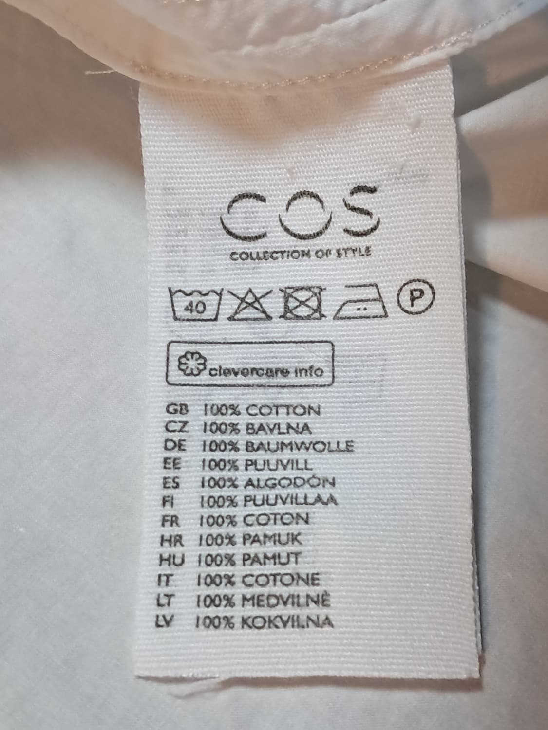 COS 코튼 블라우스 165/88A 상품이미지9