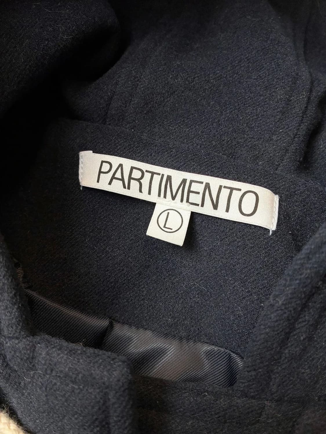 파르티멘토 22FW 멜톤 더플 롱 코트 PN5583 상품이미지6