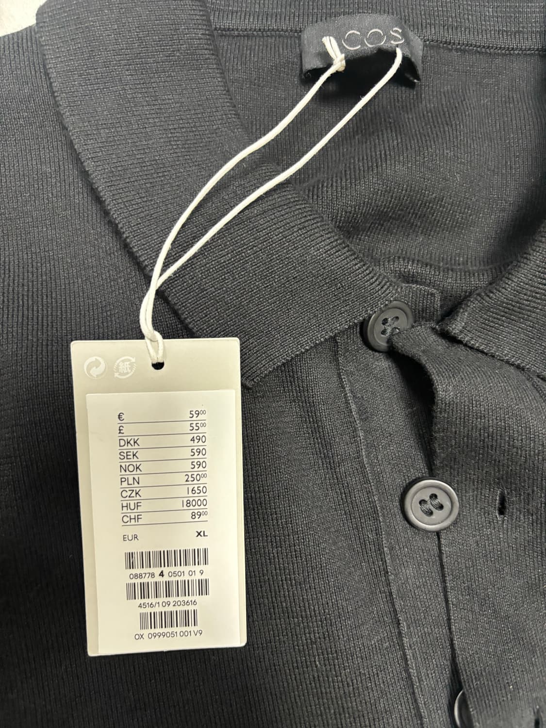 코스 카라 니트 상품이미지2