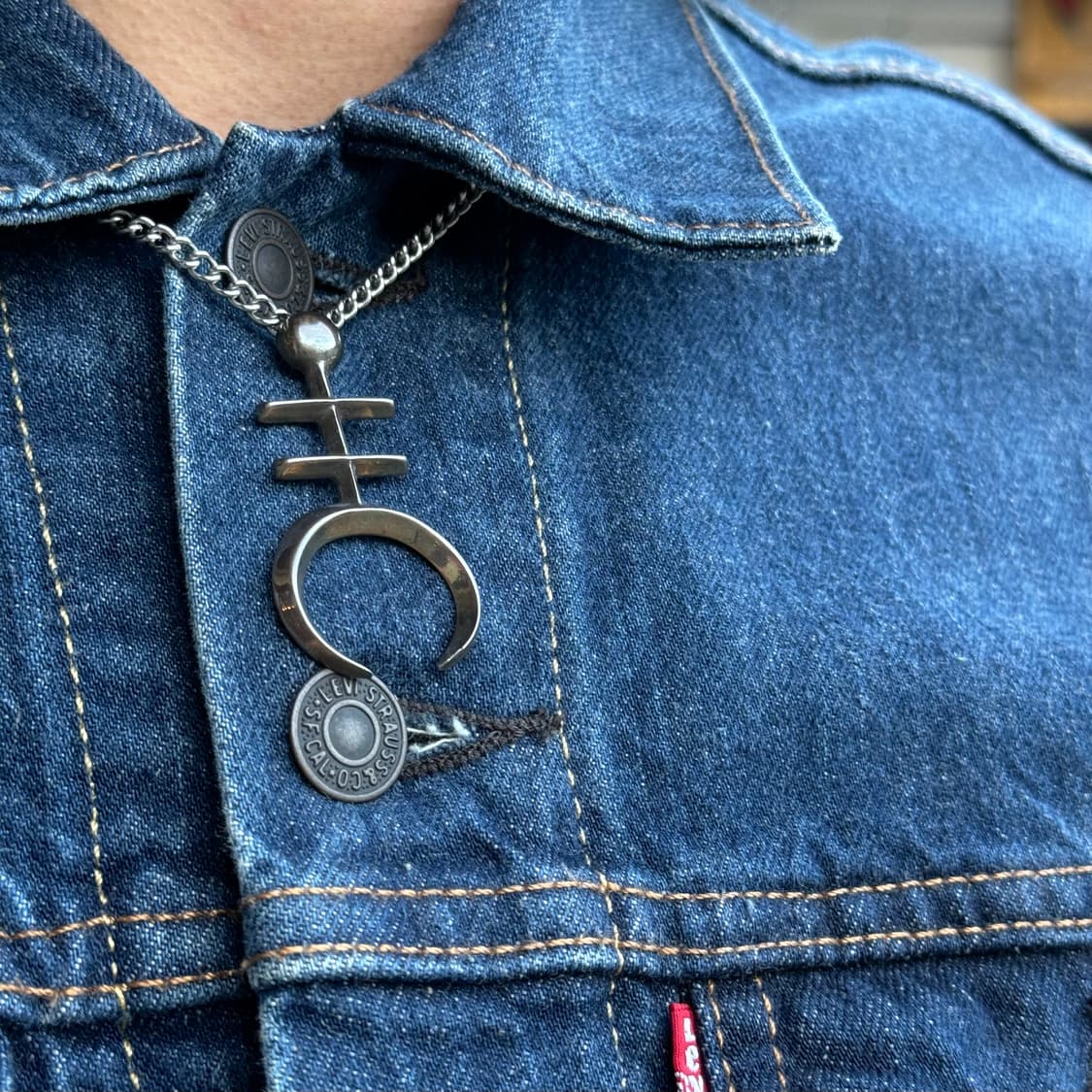 리바이스 72334 3rd 데님 트러커 자켓 M 상품이미지10