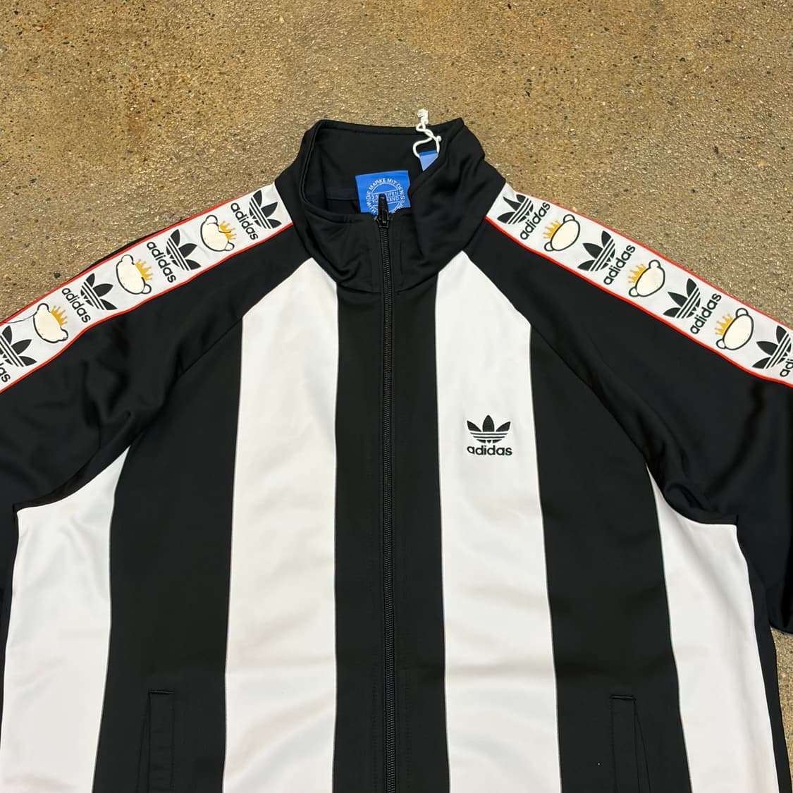  미국 빈티지 아디다스 x 니고 져지 져지집업 집업져지 츄리닝 트레이닝탑 상품이미지4