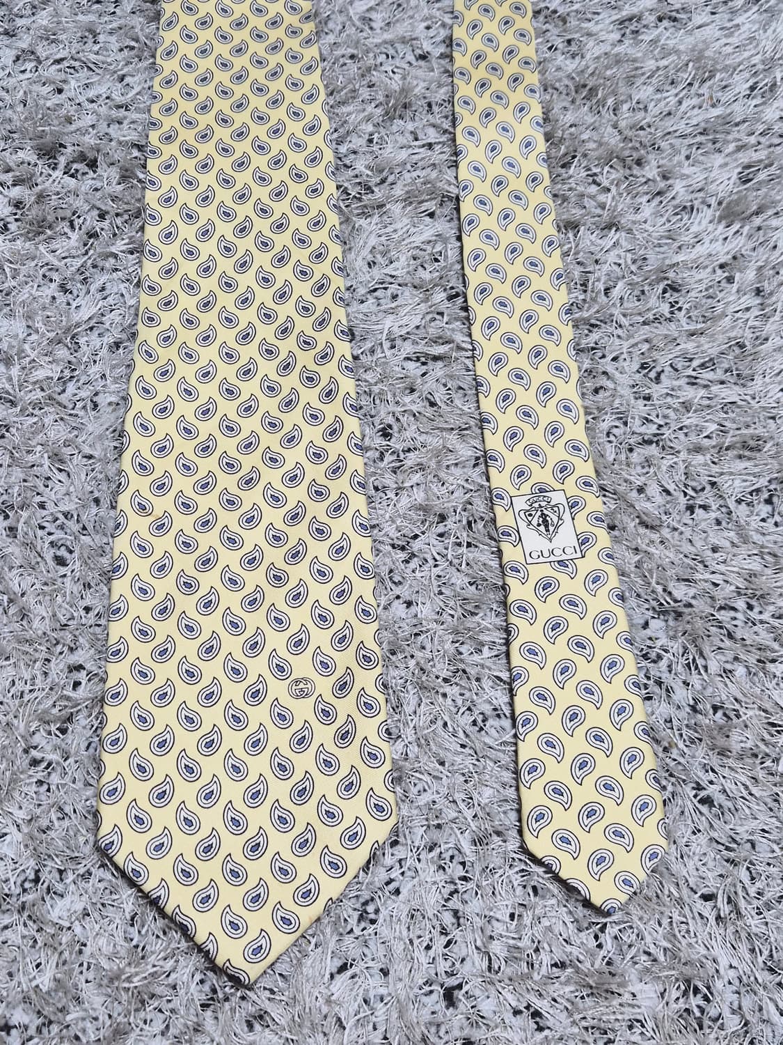 구찌GUCCI 페이즐리 패턴 넥타이 Free - N48 상품이미지5