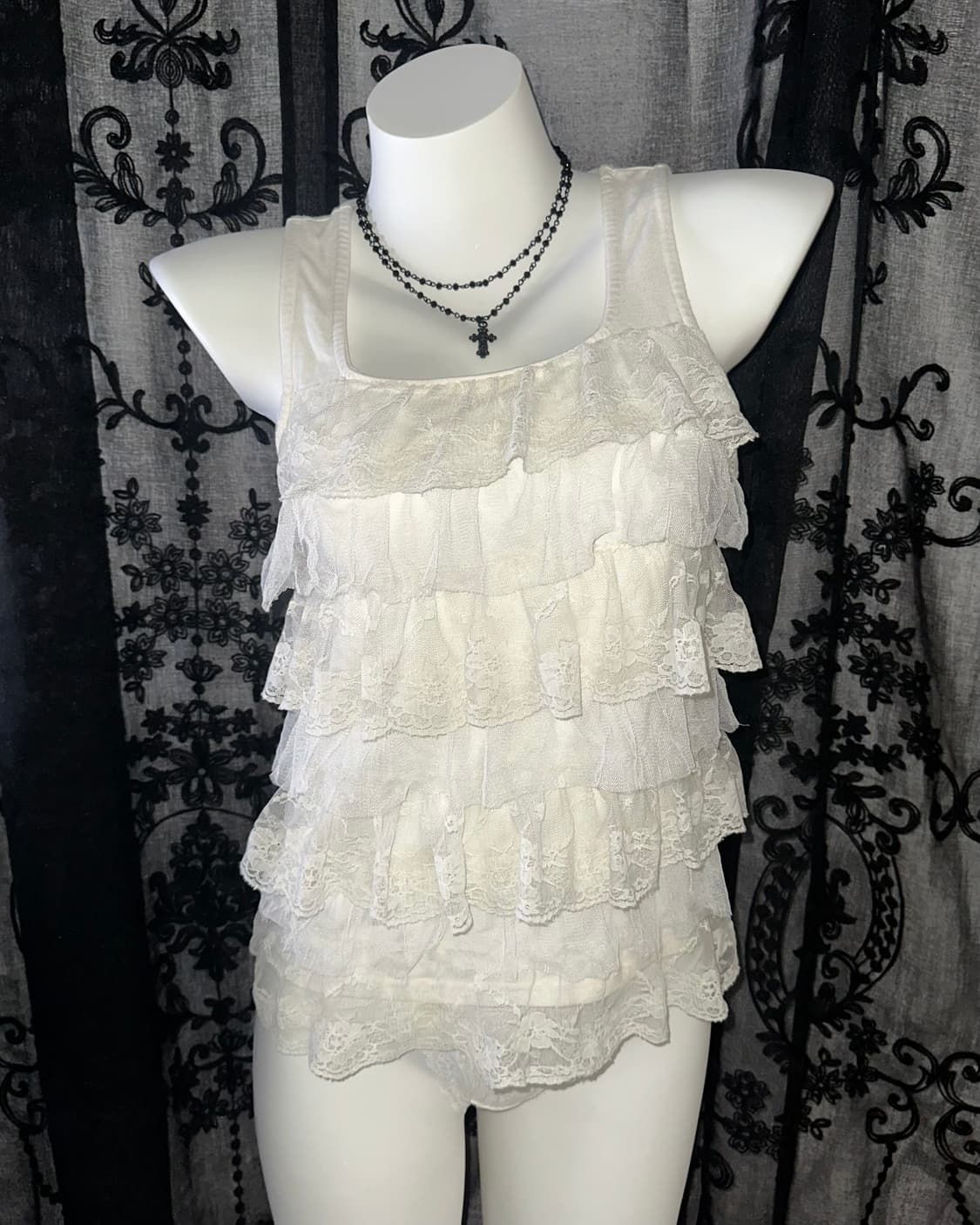 white lace slip 상품이미지2
